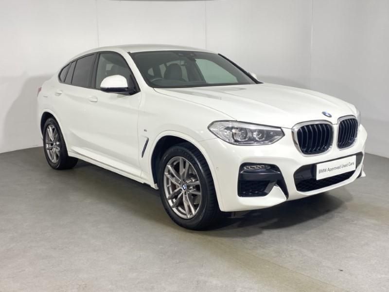 White Used 2021 BMW X4 M Sport SUV | £29,450 (Super price) - Image 1/4