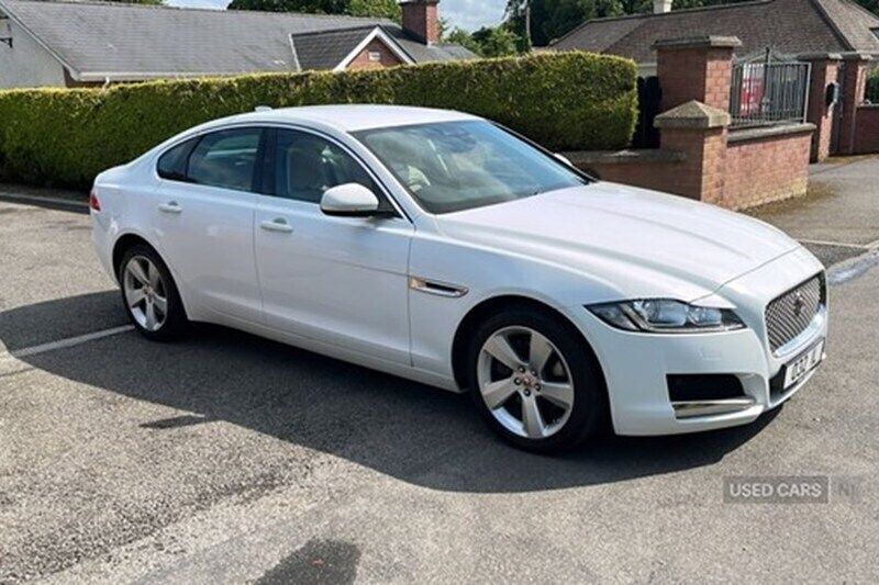 White Used 2016 Jaguar XF Portfolio Sedan | £5,750 (Good price) - Image 1/1