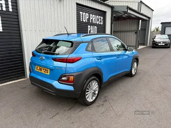 Used Hyundai Kona SE 120 HP (88 kW) 2018 Blue SUV