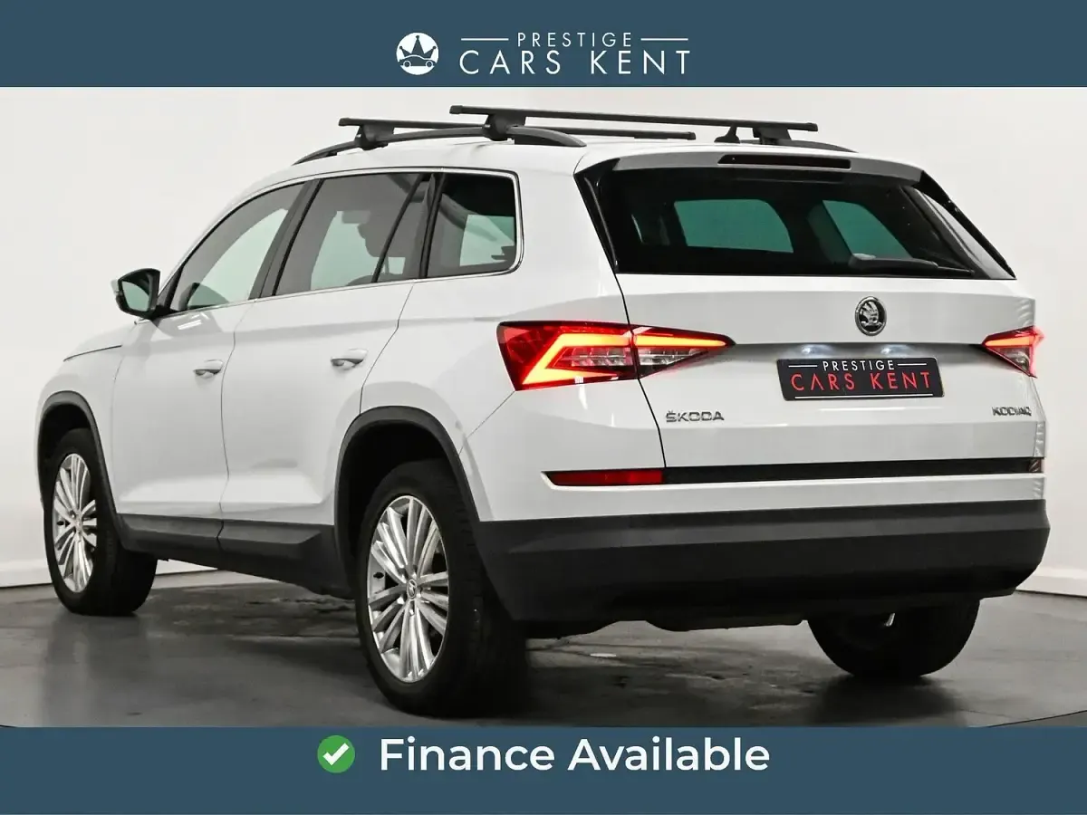 Used Skoda Kodiaq SE L 150 HP (110 kW) 2018 White SUV