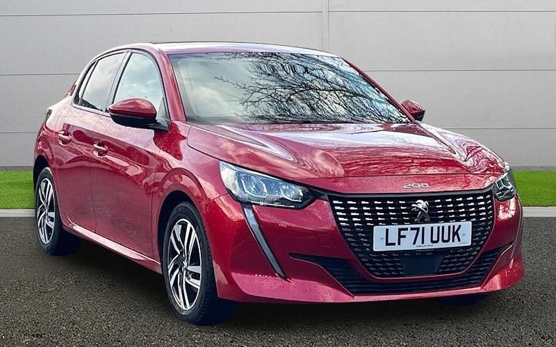Red Used 2021 Peugeot 208 Allure Premium Hatchback | £13,299 (Fair price) - Image 1/4