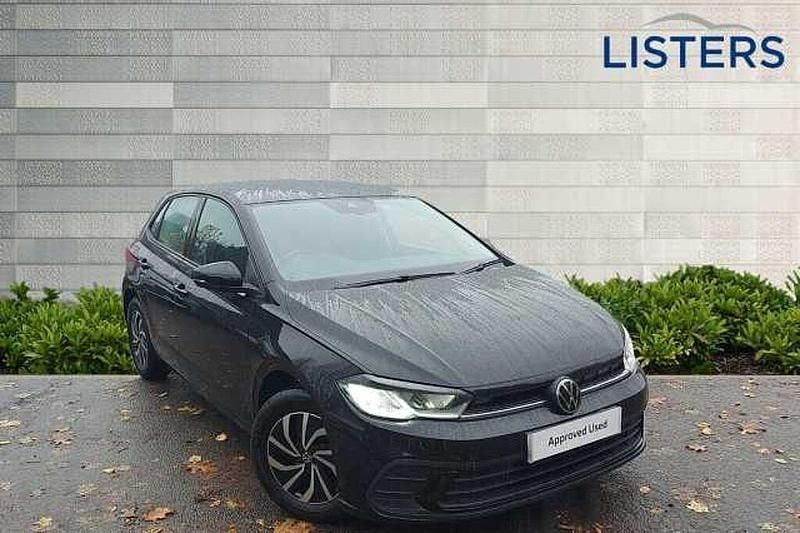 Black Used 2023 VW Polo Life Hatchback | £16,723 (Fair price) - Image 1/4