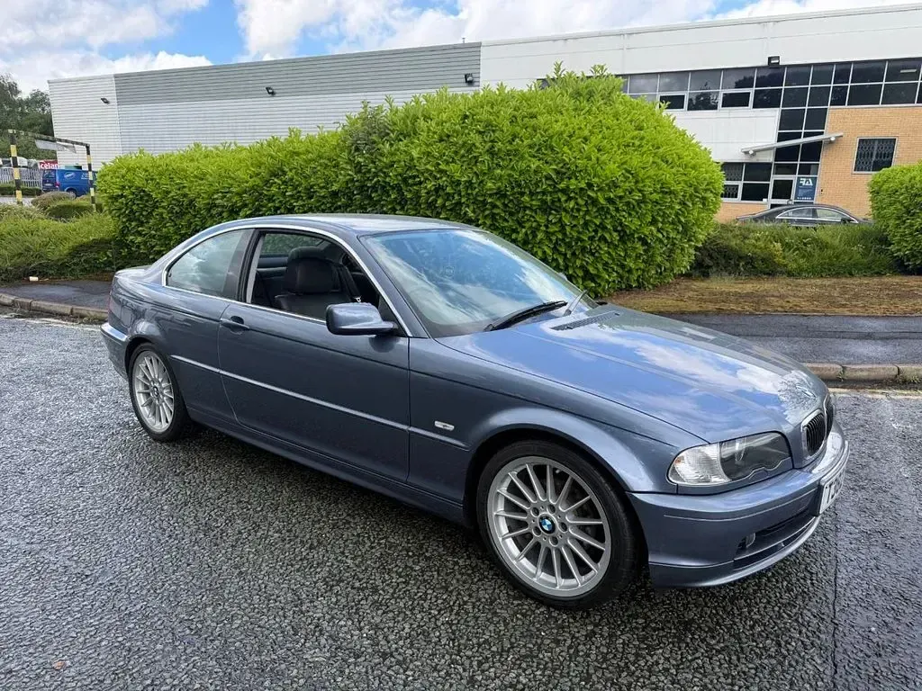 Used BMW 323 1999 Blue Coupe
