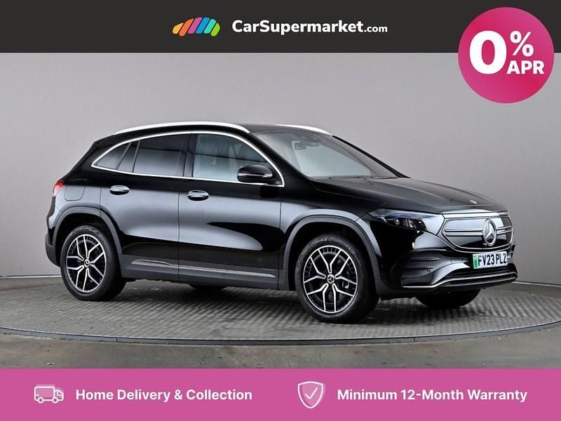 Black Used 2023 Mercedes EQA300 AMG Line Premium SUV | £29,497 (Expensive) - Image 1/4
