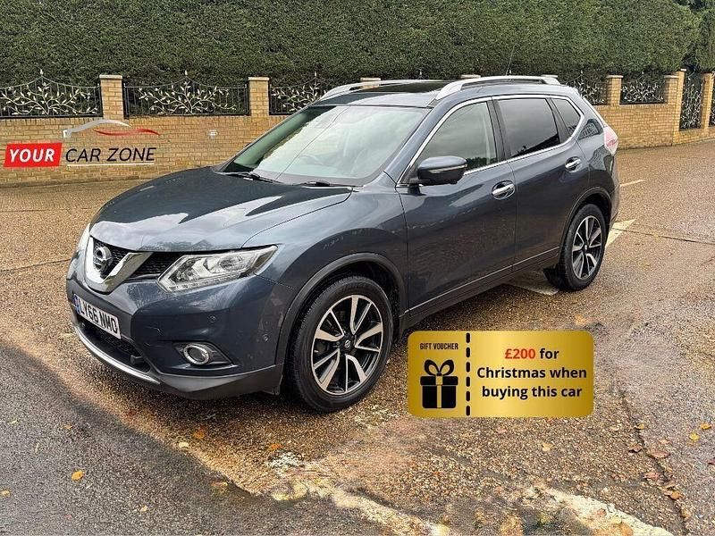 Blue Used 2017 Nissan X-Trail Tekna SUV | £9,150 (Fair price) - Image 1/4
