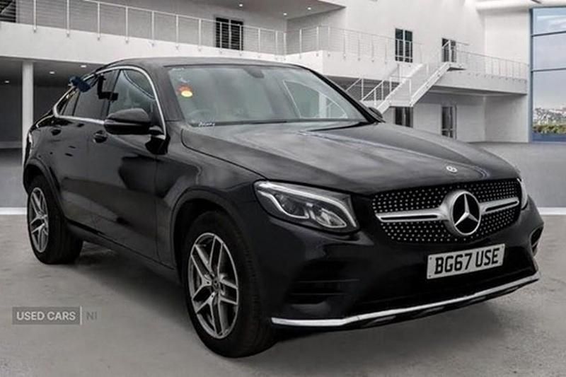 Black Used 2017 Mercedes GLC350 AMG line Coupe | £19,950 (Fair price) - Image 1/1