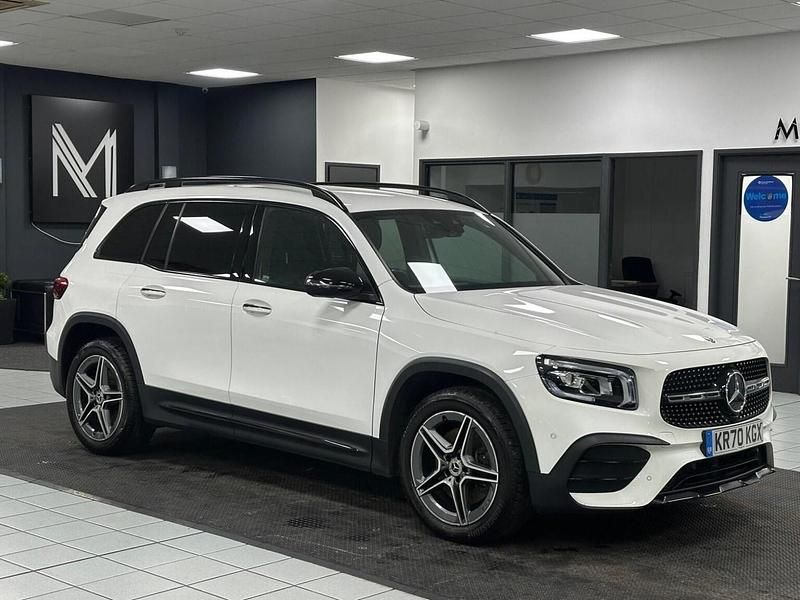 White Used 2020 Mercedes GLB220 AMG line SUV | £24,250 (Fair price) - Image 1/4