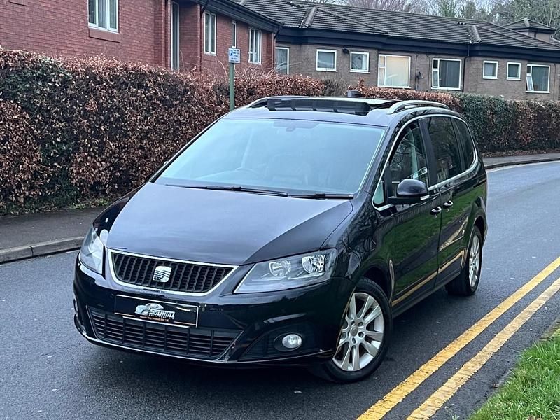 Used Seat Alhambra SE 170 HP (125 kW) 2011 Black MPV