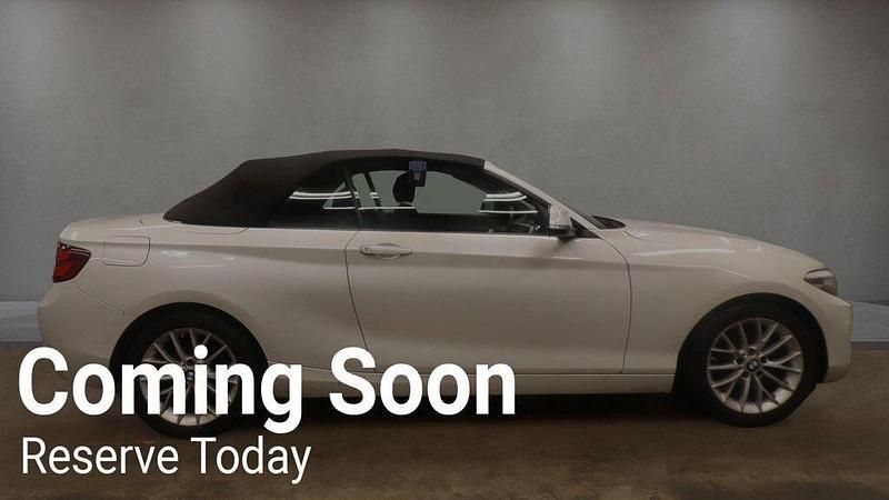 Used BMW 218 Comfort Edition 2019 White Cabriolet