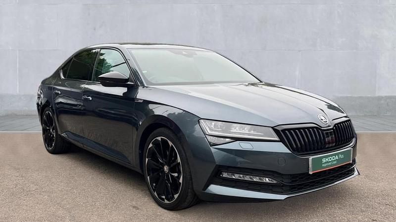 Grey Used 2020 Skoda Superb SportlinePlus Hatchback | £24,490 (Fair price) - Image 1/4