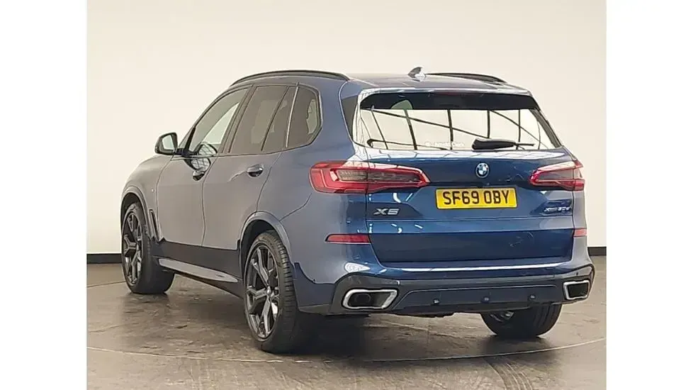 Used BMW X5 M Sport 265 HP (194 kW) 2019 Blue SUV