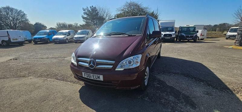Used Mercedes Vito 163 HP (119 kW) 2011 Red Van