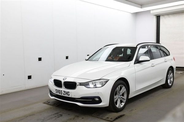 White Used 2015 BMW 320 Sport Line Estate | £10,377 (Expensive) - Image 1/1