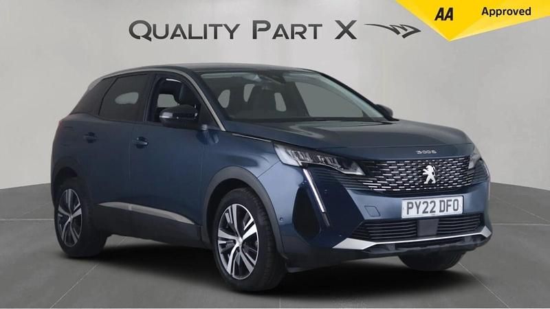 Used Peugeot 3008 Allure 2022 Blue Hatchback