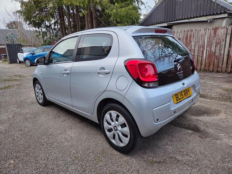 Begagnad Citroën C1 Feel 82 HK (60 kW) 2015 Grå Halvkombi