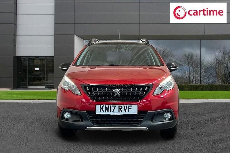 Used Peugeot 2008 GT-line 110 HP (80 kW) 2017 Red SUV