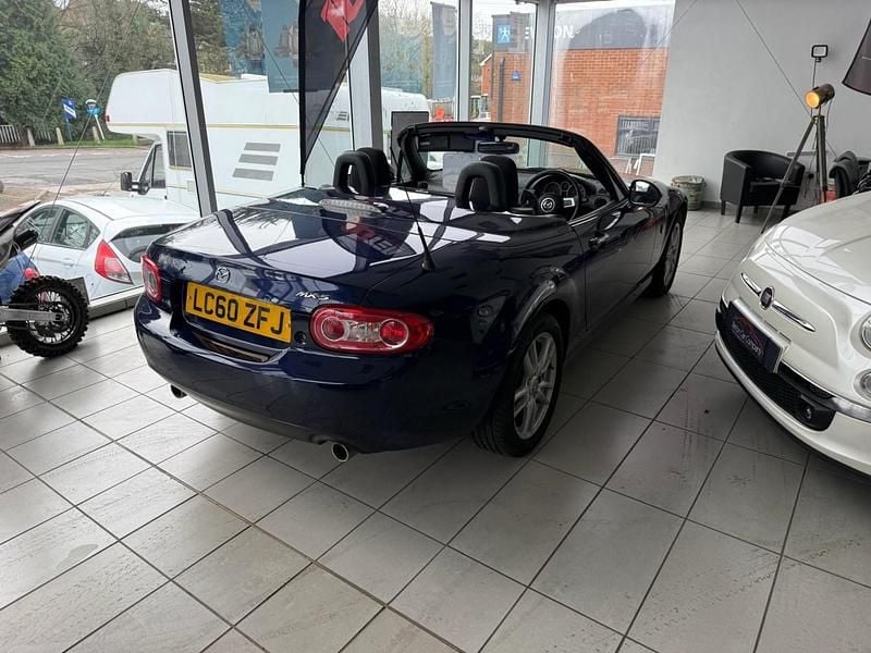 Used Mazda MX5 126 HP (92 kW) 2011 Blue Cabriolet