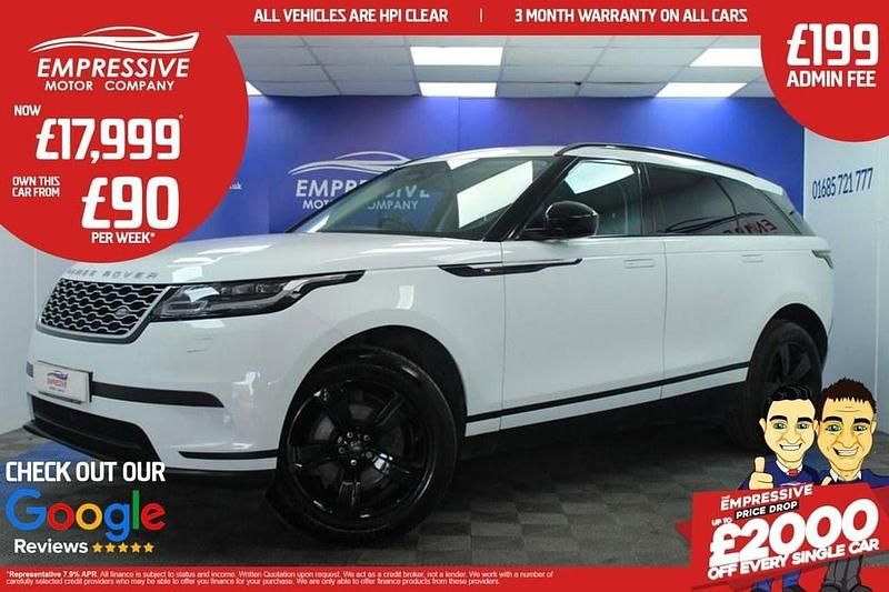 White Used 2018 Land Rover Range Rover Velar S SUV | £17,999 (Fair price) - Image 1/4