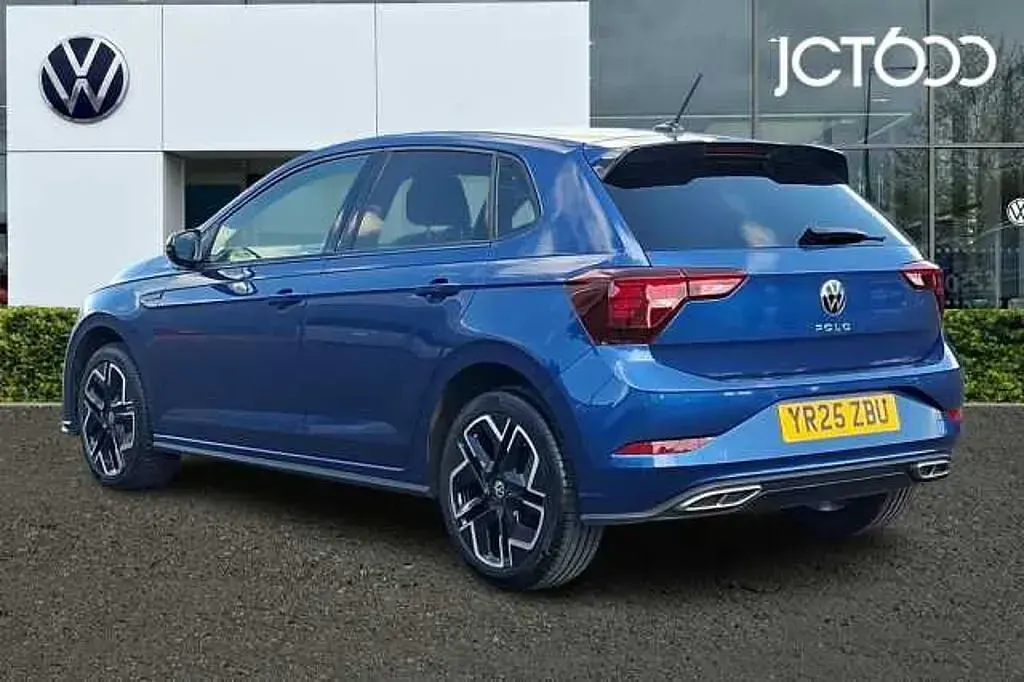 Used VW Polo R-line 95 HP (69 kW) 2025 Blue Hatchback
