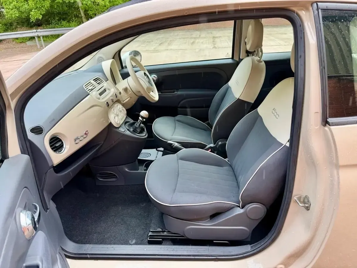 Używany Fiat 500C S 69 KM (50 kW) 2013 Beżowy Kabriolet