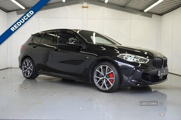 Black Used 2023 BMW 128 Performance Hatchback | £26,495 (Fair price) - Image 1/4