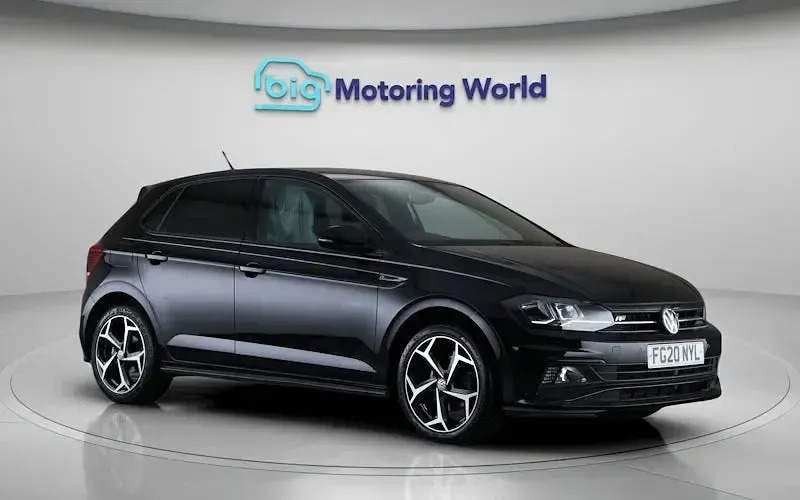 Begagnad VW Polo R-line 116 HK (85 kW) 2020 Svart Halvkombi