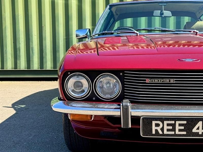 Used Jensen Interceptor 1974 Jaguar carnival red Coupe