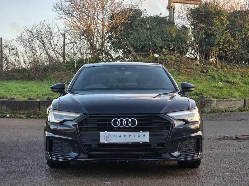 Used Audi A6 Black Edition 204 HP (150 kW) 2021 Blue Sedan