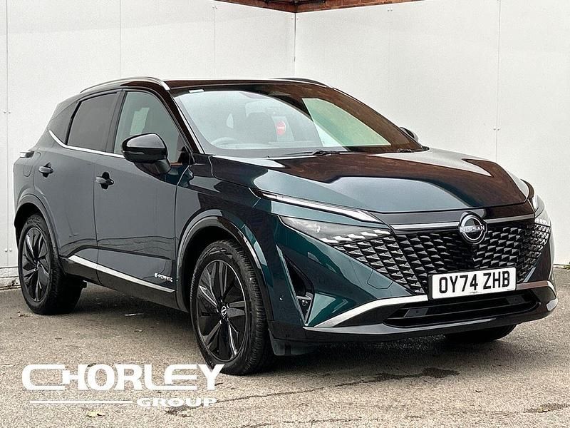 Green Used 2024 Nissan Qashqai S SUV | £29,851 (Expensive) - Image 1/4