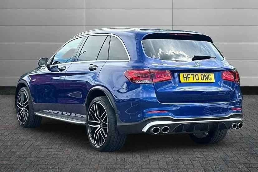 Used Mercedes GLC43 AMG Premium Plus 390 HP (286 kW) 2021 Blue SUV