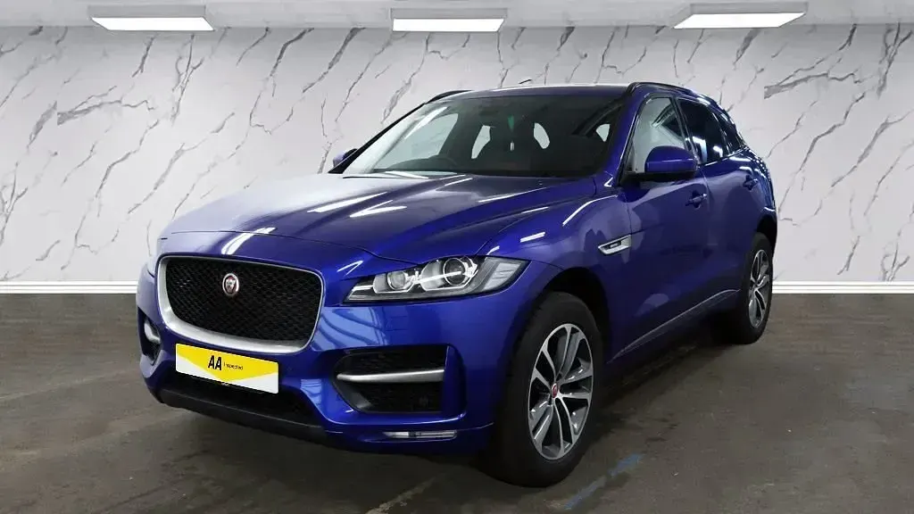 Second-hand Jaguar F-Pace R-Sport 180 CP (132 kW) 2019 Albastru SUV
