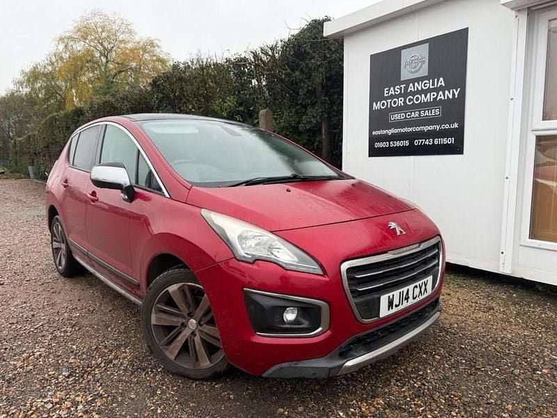 Red Used 2014 Peugeot 3008 Allure Hatchback | £4,305 (Fair price) - Image 1/4