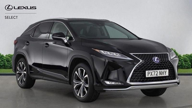 Black Used 2022 Lexus RX450h SUV | £33,340 (Fair price) - Image 1/4