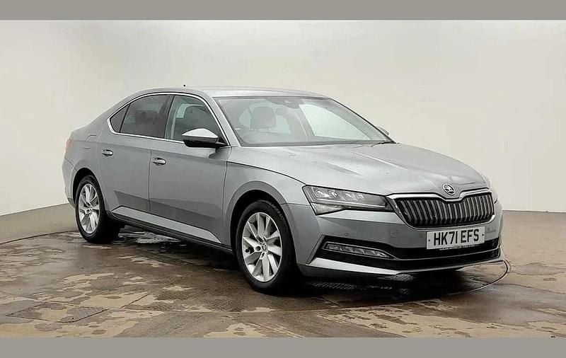 Used Skoda Superb SE Technology 214 HP (157 kW) 2021 Grey Hatchback