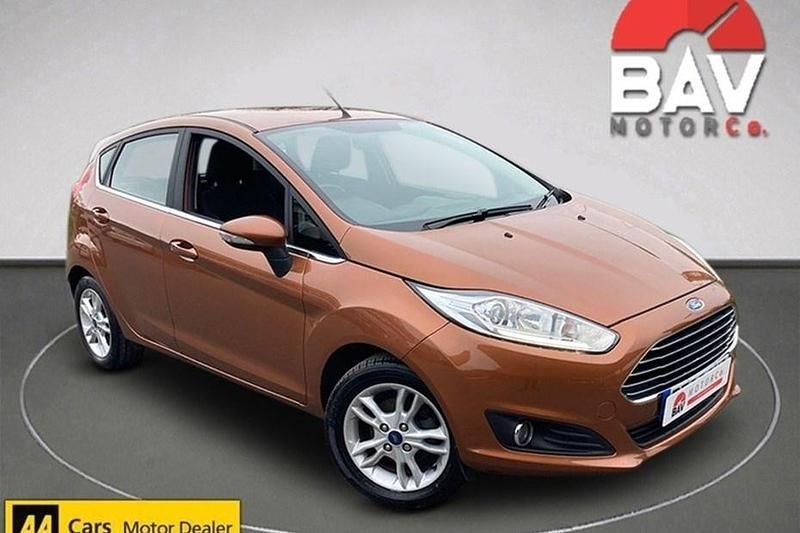 Used Ford Fiesta Zetec 2016 Brown Hatchback