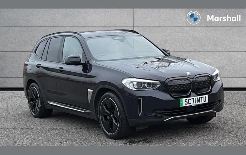 Black Used 2021 BMW iX3 Shadowline SUV | £23,674 (Fair price) - Image 1/4