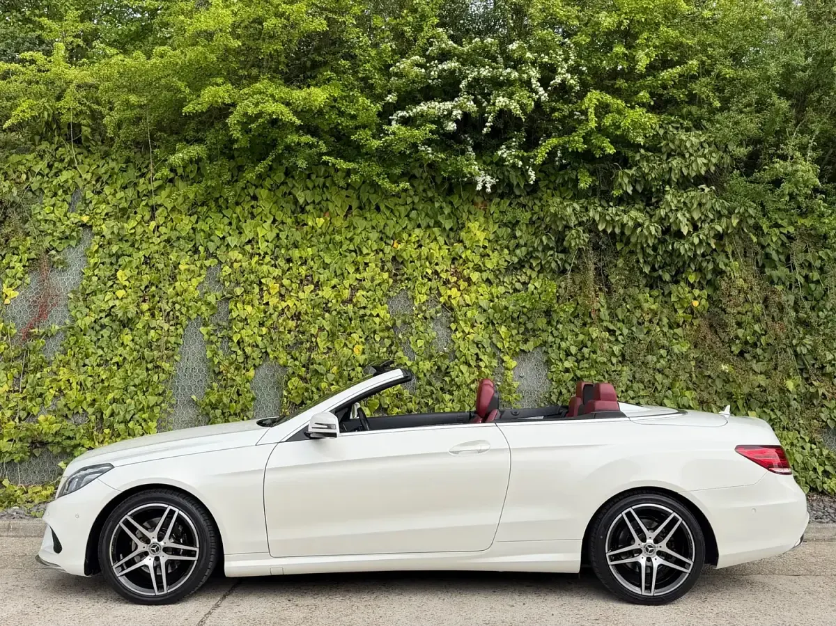 Usado Mercedes E220 AMG line 2015 Branco Cabrios