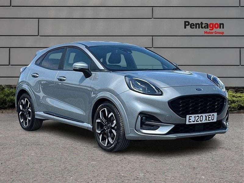 Silver Used 2020 Ford Puma Gen-E ST-Line X SUV | £12,995 (Fair price) - Image 1/4