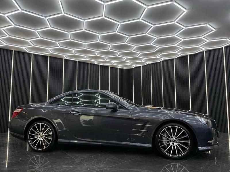 Usado Mercedes SL350 2014 Cinzento Cabrios