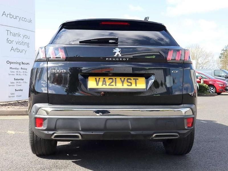 Used Peugeot 3008 GTi 131 HP (96 kW) 2021 Black SUV
