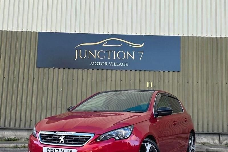 Red Used 2017 Peugeot 308 GT-line Hatchback | £5,195 (Good price) - Image 1/1