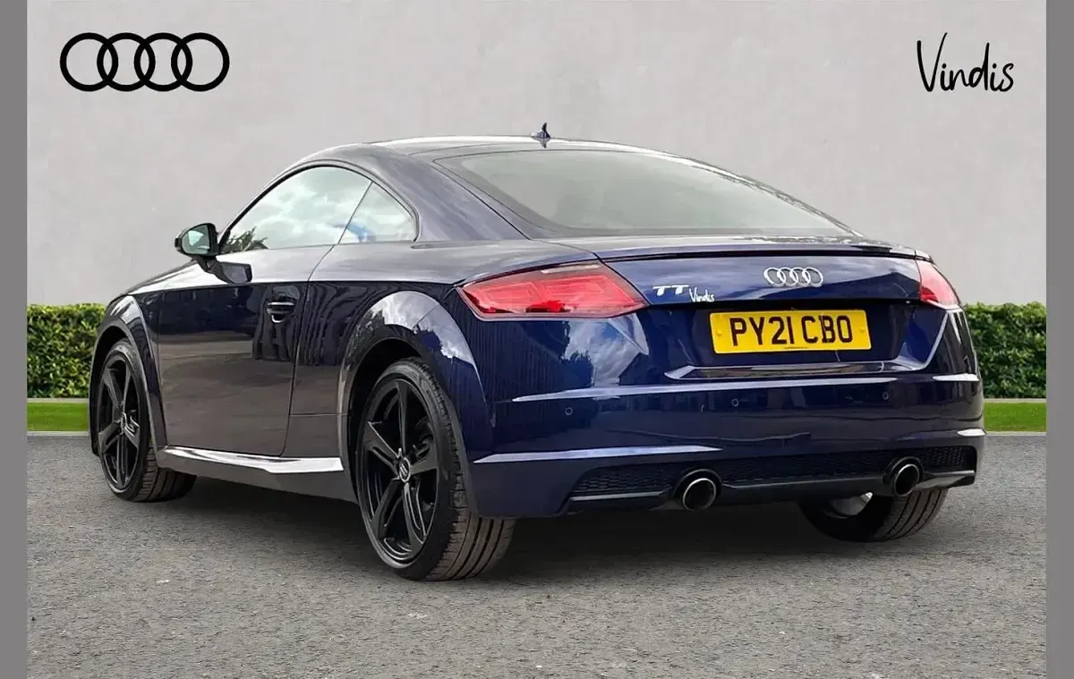 Used Audi TT Sport 241 HP (177 kW) 2021 Blue Coupe
