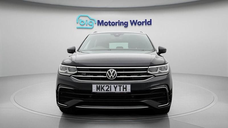 Used VW Tiguan R-line 148 HP (108 kW) 2021 Black SUV