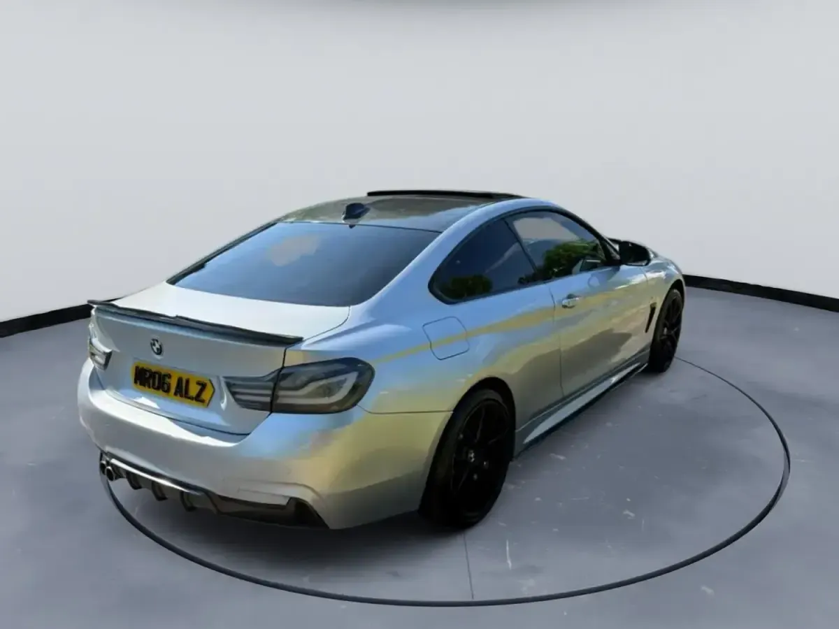 Usado BMW 420 M Sport 2017 Plateado Coupe
