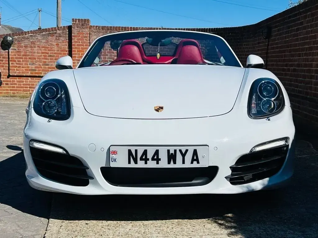 Used Porsche Boxster 315 HP (231 kW) 2014 White Cabriolet