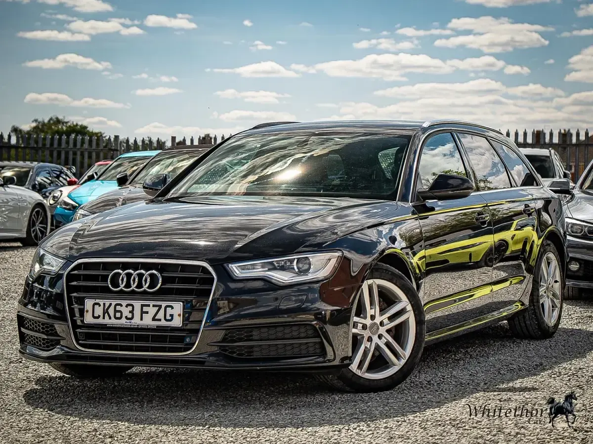 Used Audi A6 S-Line 2013 Black Estate