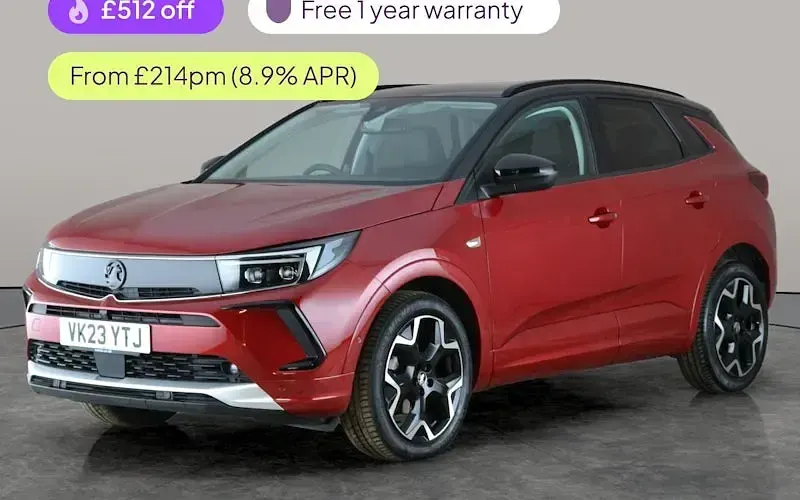 Used Vauxhall Grandland X Ultimate 131 HP (96 kW) 2023 SUV