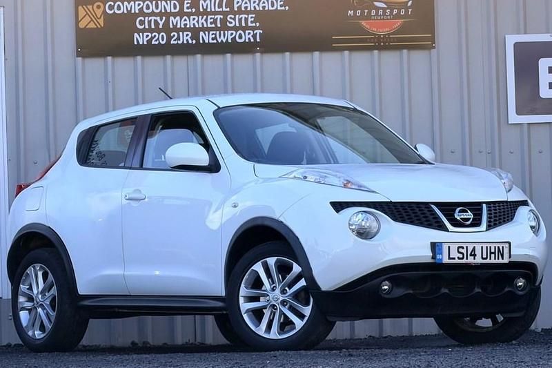 Used Nissan Juke Acenta 2014 White SUV