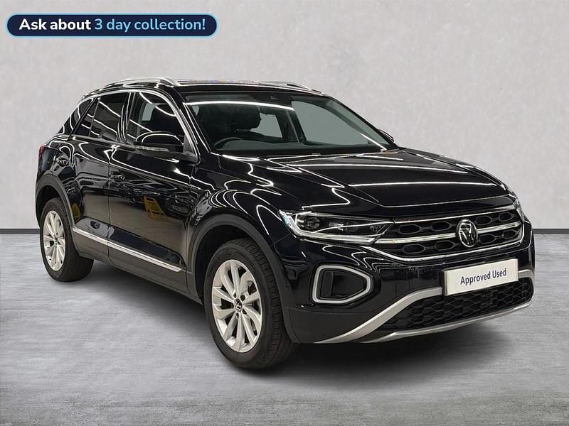 Black Used 2024 VW T-Roc Style SUV | £23,499 (Fair price) - Image 1/4