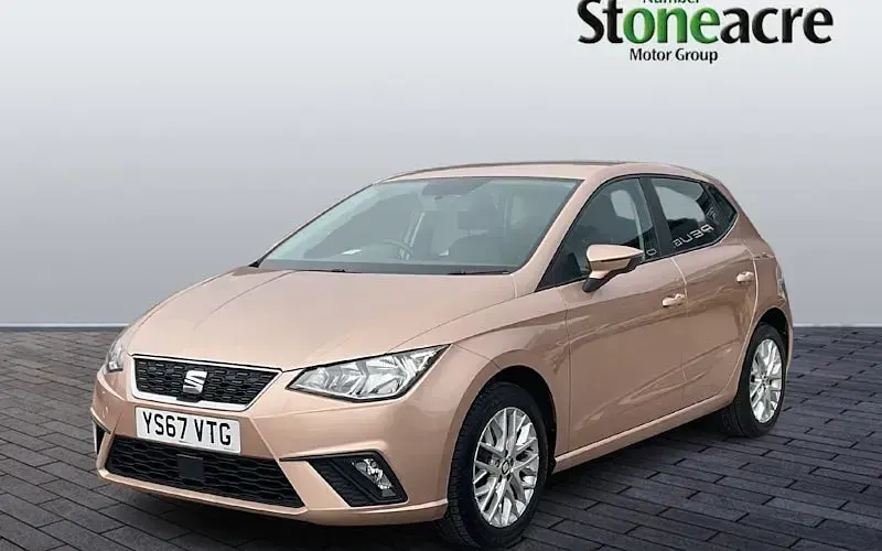 Used Seat Ibiza SE 75 HP (55 kW) 2017 Gold Hatchback